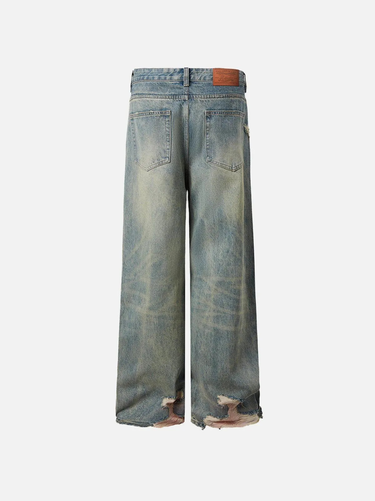 Aelfric Eden Fringe Distressed Jeans