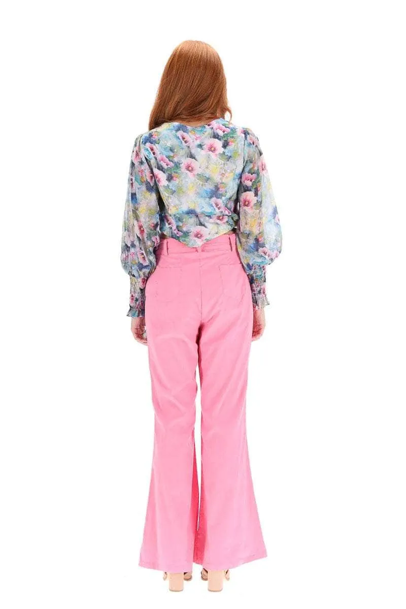 Alex Pants Pink Cord