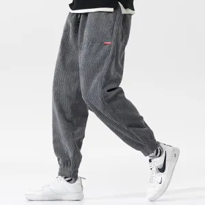 All Match Loose Hong Kong Style Men’s Casual Pants – Comfortable & Trendy Streetwear