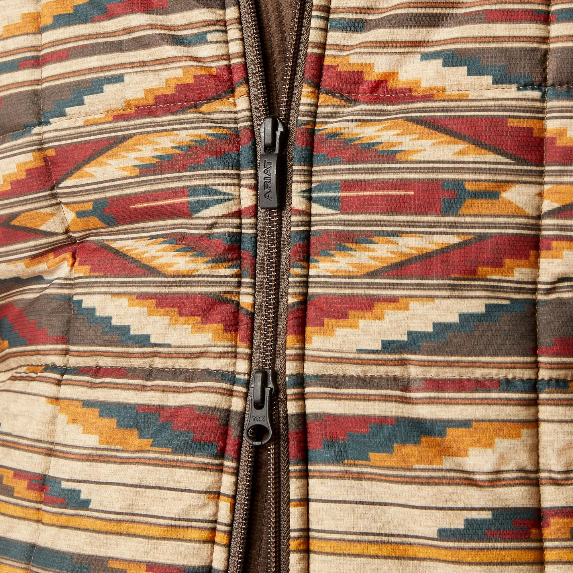 Ariat Men's Chimayo Cruis Aztec Saltillo Brown Vest 10046024