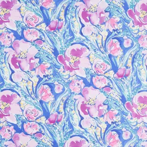 Beautiful Moments - Floral Purple Multi Yardage