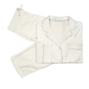 BIRDIE SATIN LONG PAJAMAS