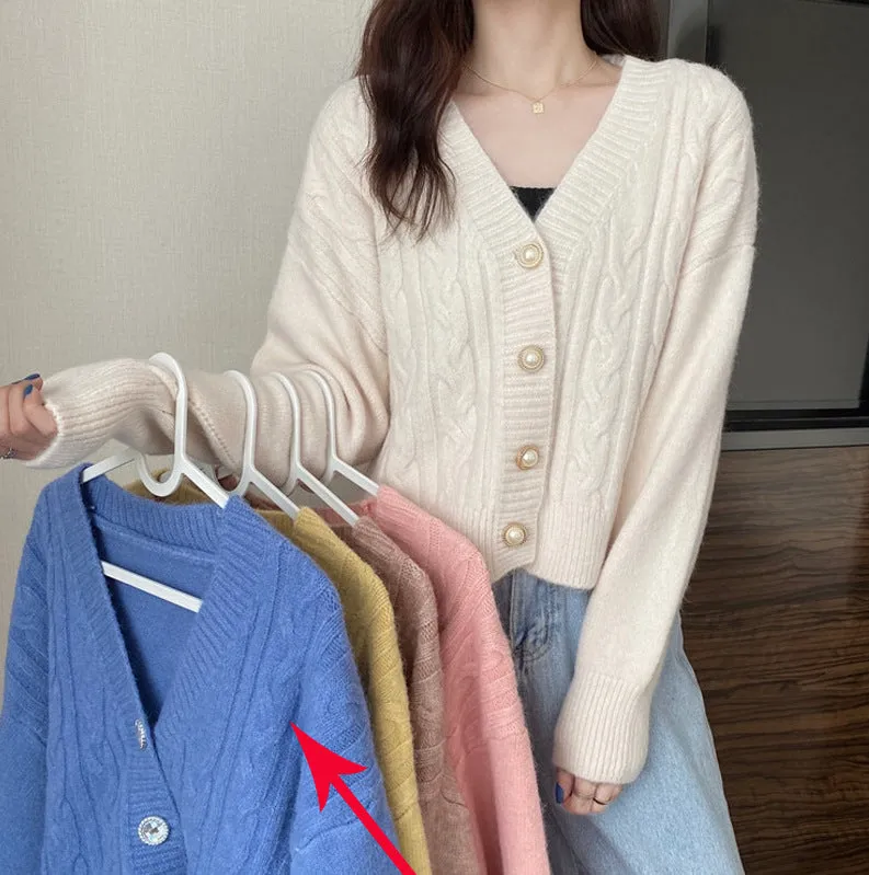 Chosen One Cable Knit Cardigan