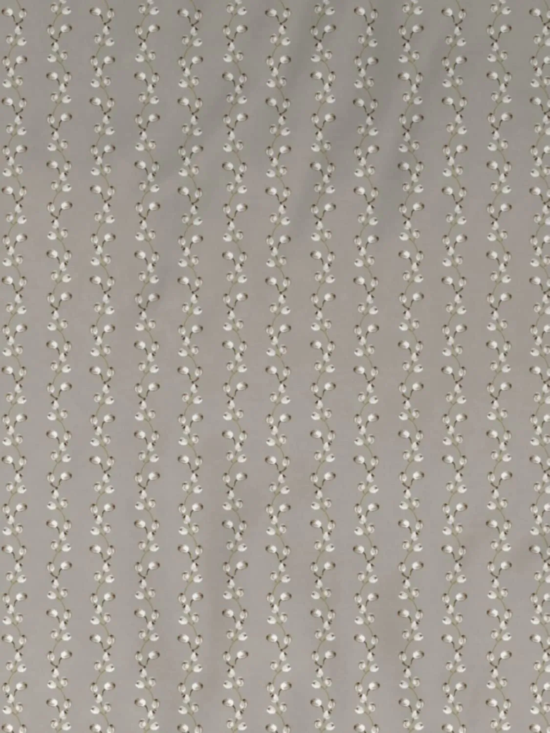 DDecor - Pack of 1 Grey Floral 100% Cotton Reversible Single Quilt