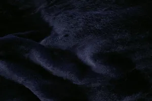 F1: Rabbit - Dark Midnight Navy Rabbit Faux Fur