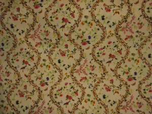 Floral Vine - Poly/Cotton Poplin