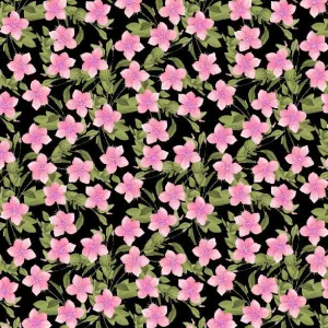 In Bloom Collection Small Floral Cotton Fabric 33884