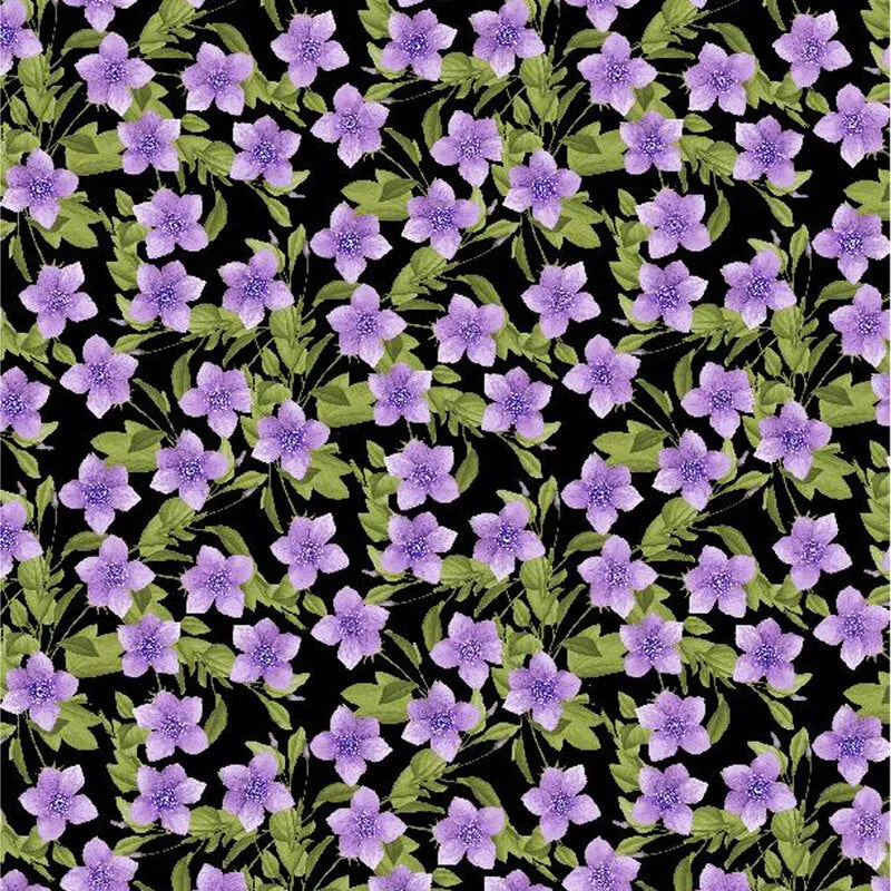 In Bloom Collection Small Floral Cotton Fabric 33884