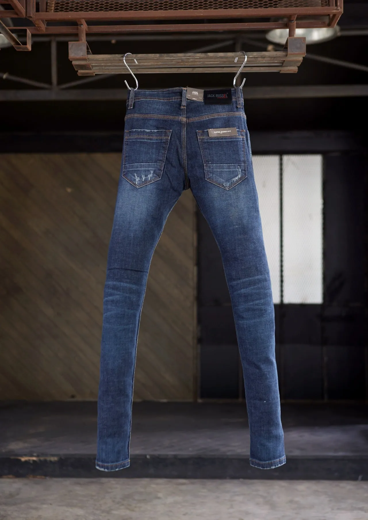Jack Russel - Men Jeans - Handwerk J-595 Skinny Fit Buzzsaw Wash