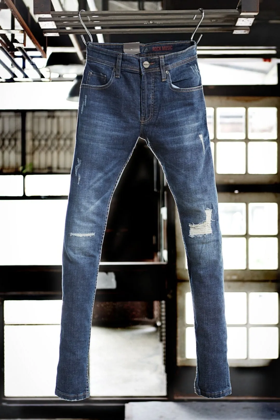 Jack Russel - Men Jeans - Handwerk J-595 Skinny Fit Buzzsaw Wash