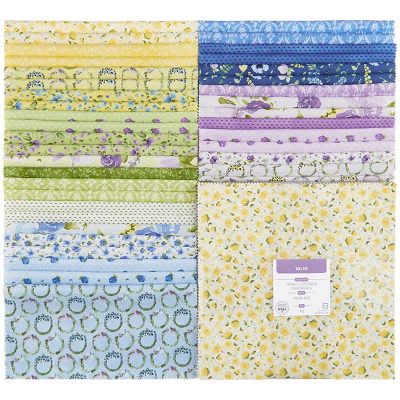 June's Cottage Favorites 10" Square