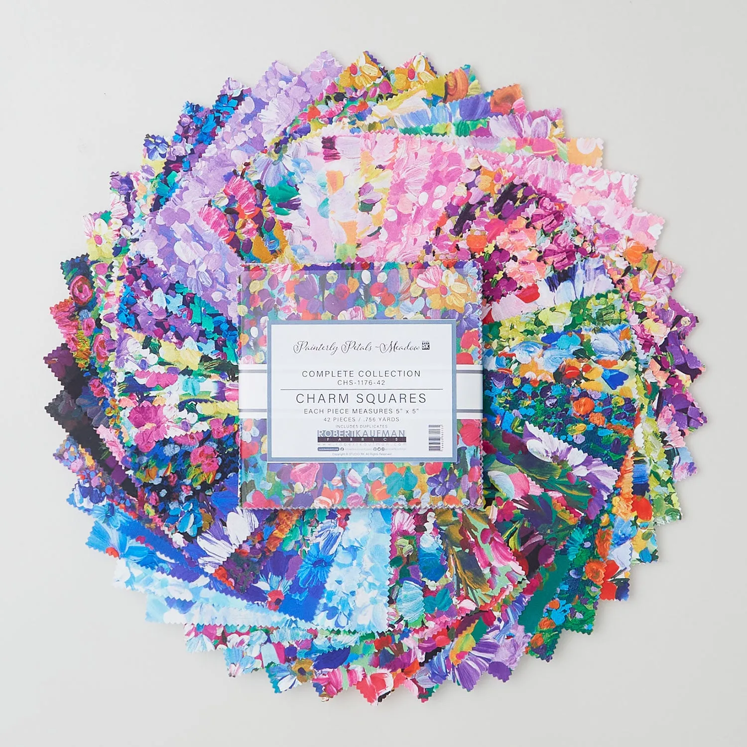 Painterly Petals Meadow Charm Pack