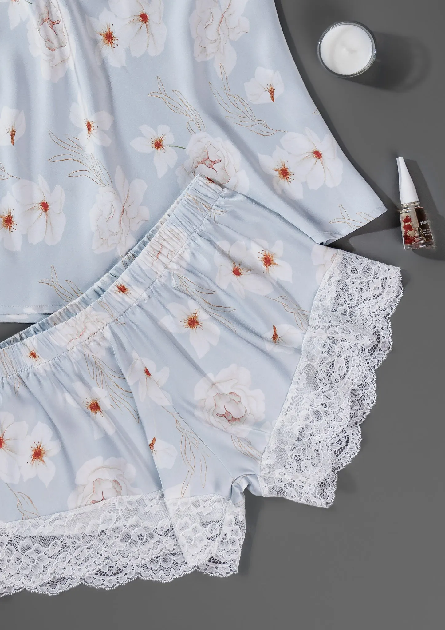 Pajama Short Set 2 Pics 3485
