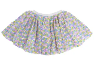 Pastel Petite Sequin Lavender Blue Tutu: 2-6 year