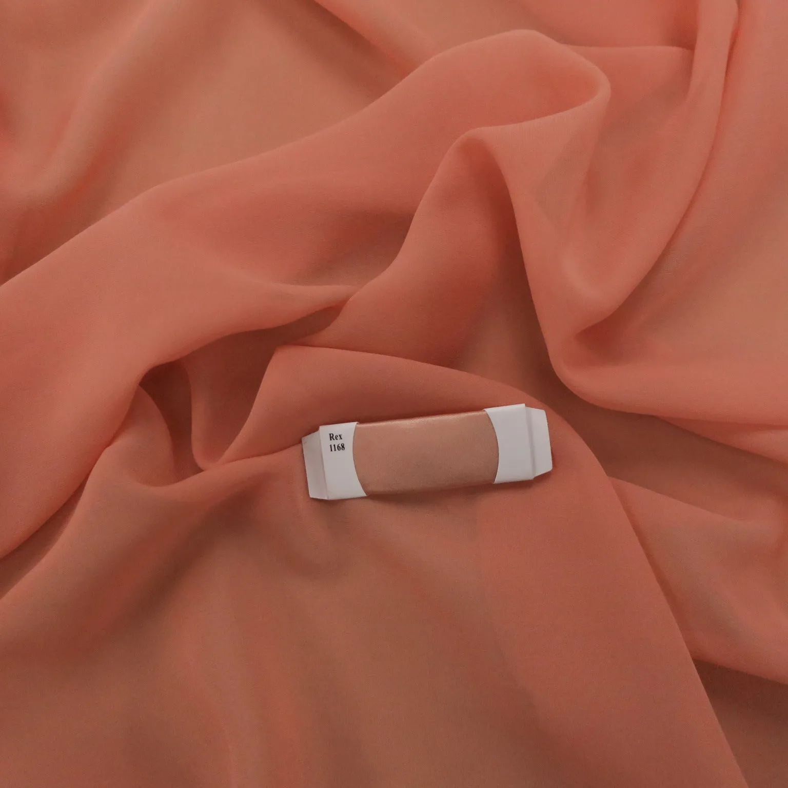Silk Georgette Chiffon Fabric 54" Dusty Pink Solid 10mm 100% Silk