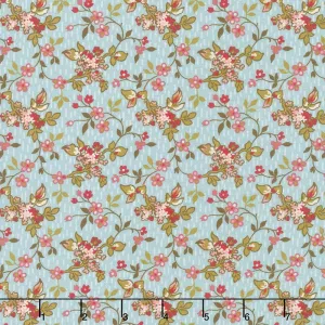 Super Bloom - Jasmine Dakota Sky Yardage