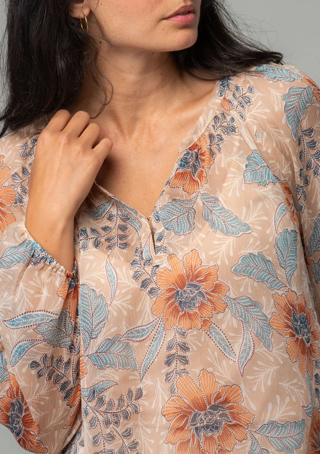 Theodora Chiffon Blouse