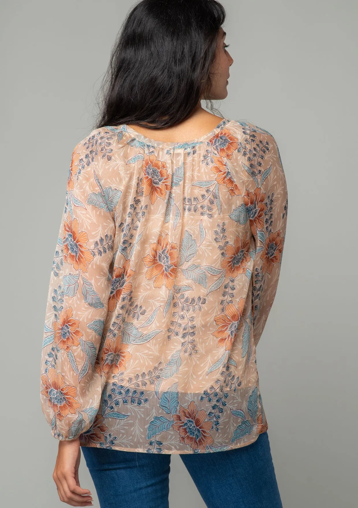 Theodora Chiffon Blouse