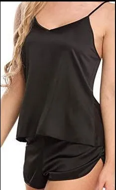 Women's Satin Pajama Set